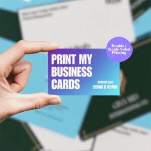 200 Free UK Sized Business Cards